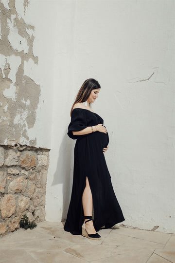 Dahlia Off The Shoulder Maxi Dress Maternity