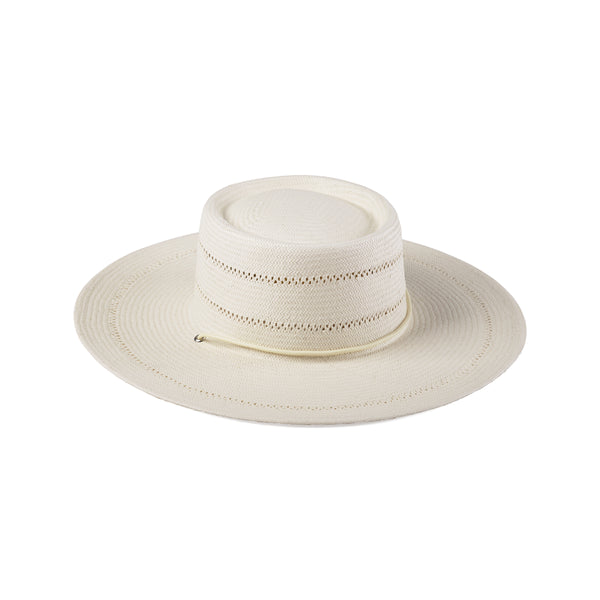 The Jacinto Off White Hat | Black Book Fashion