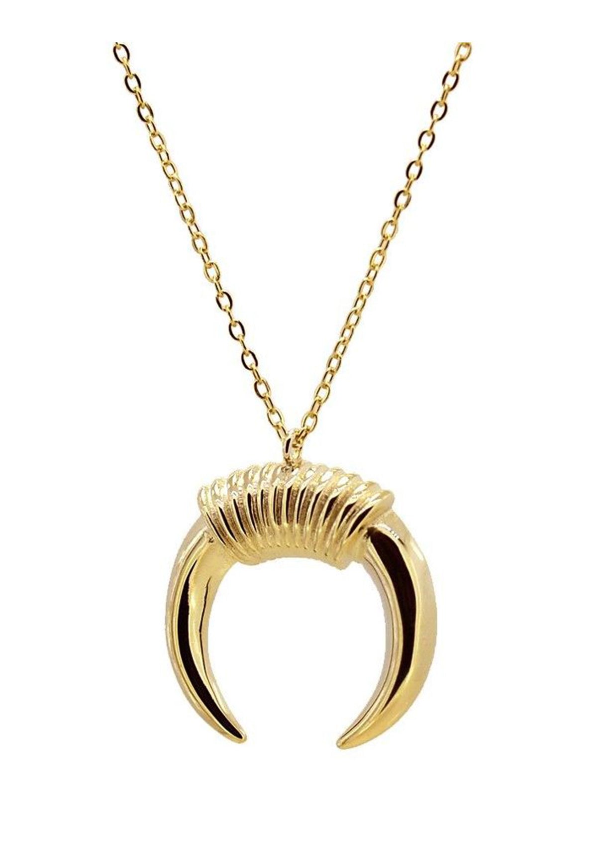 Horn Necklace | Black Book Fashion